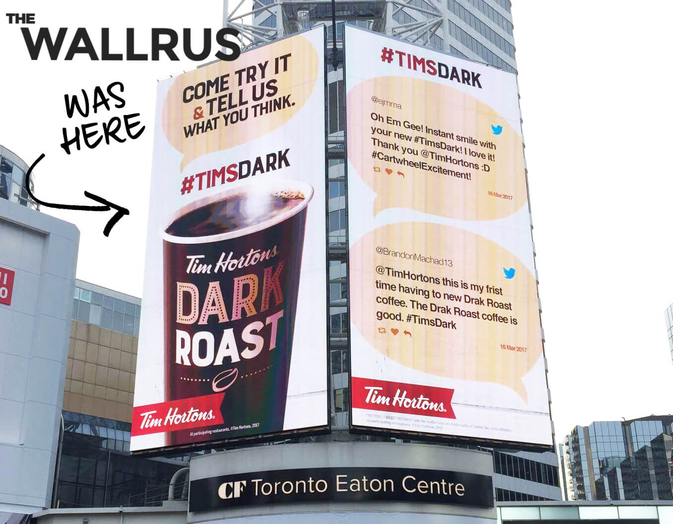 New Tim Horton's Dark Roast Coffee